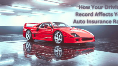 How Your Driving Record Affects Your Auto Insurance Rates